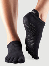 ToeSox Low Rise Full Toe Yoga Grip Socks
