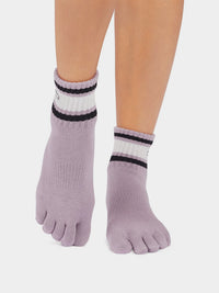 ToeSox Melody Full Toe yoga socks, alternative colourway
