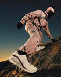 LONO VERVE Barefoot Trail Running Shoes, on-foot lifestyle photograph