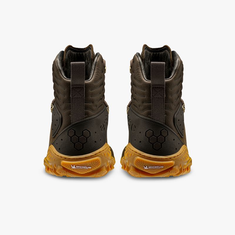 Vivobarefoot Tracker Forest ESC Bracken women's barefoot hiking boot, front view