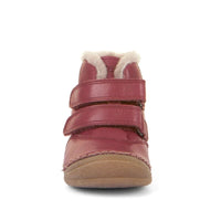 Froddo Barefoot Kids Winter Ankle Boots Berry