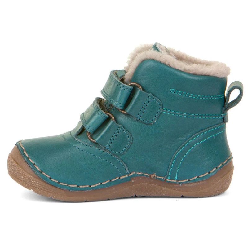 Froddo Barefoot Kids Insulated Winter Boots - Turquoise
