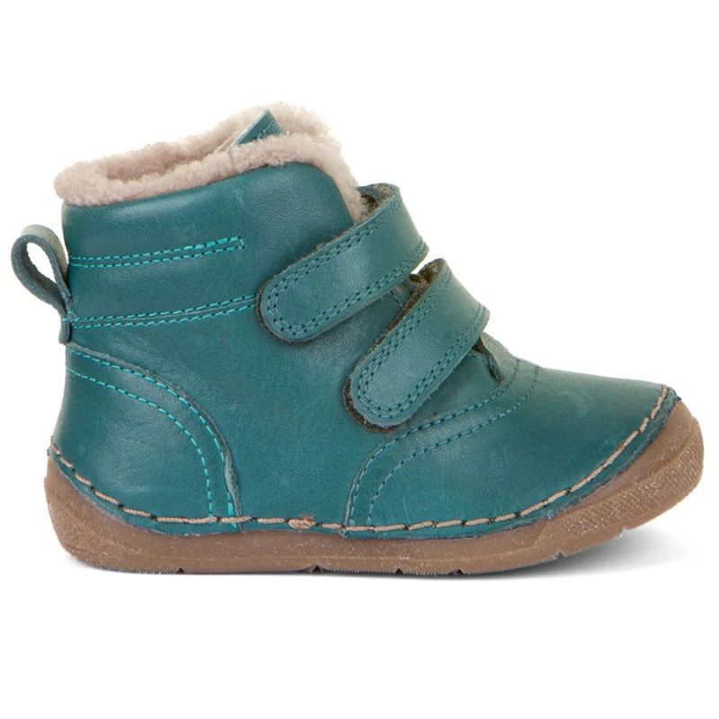 Froddo Barefoot Kids Insulated Winter Boots - Turquoise