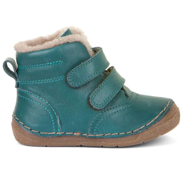 Froddo Barefoot Kids Insulated Winter Boots - Turquoise