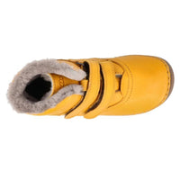 Froddo Barefoot Kids Insulated Winter Boots - Yellow