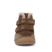 Froddo Barefoot Kids Winter Boots Paix Up Dark Brown