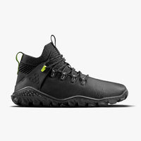 Vivobarefoot Magna Forest ESC Obsidian/Lime women's barefoot hiking shoe, main view